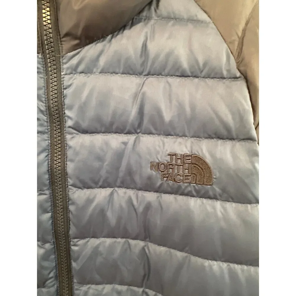 The North Face Hooded Down Quilted Packable Jacket Size M